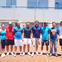 Minik tenis�iler testten ge�ti
