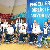 Engellilere destek s�r�yor