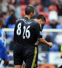 Chelsea'ye Wigan �oku: 3-1