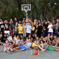 Basketler bar�� i�in at�ld�