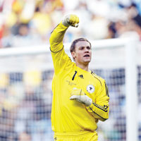 Manuel Neuer payla��lam�yor