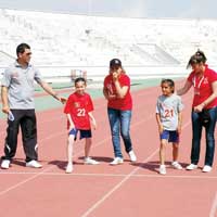�zel Atletizm Oyunlar� ba�lad� 