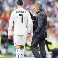 Mourinho, Ronaldo'ya cezay� kesti 